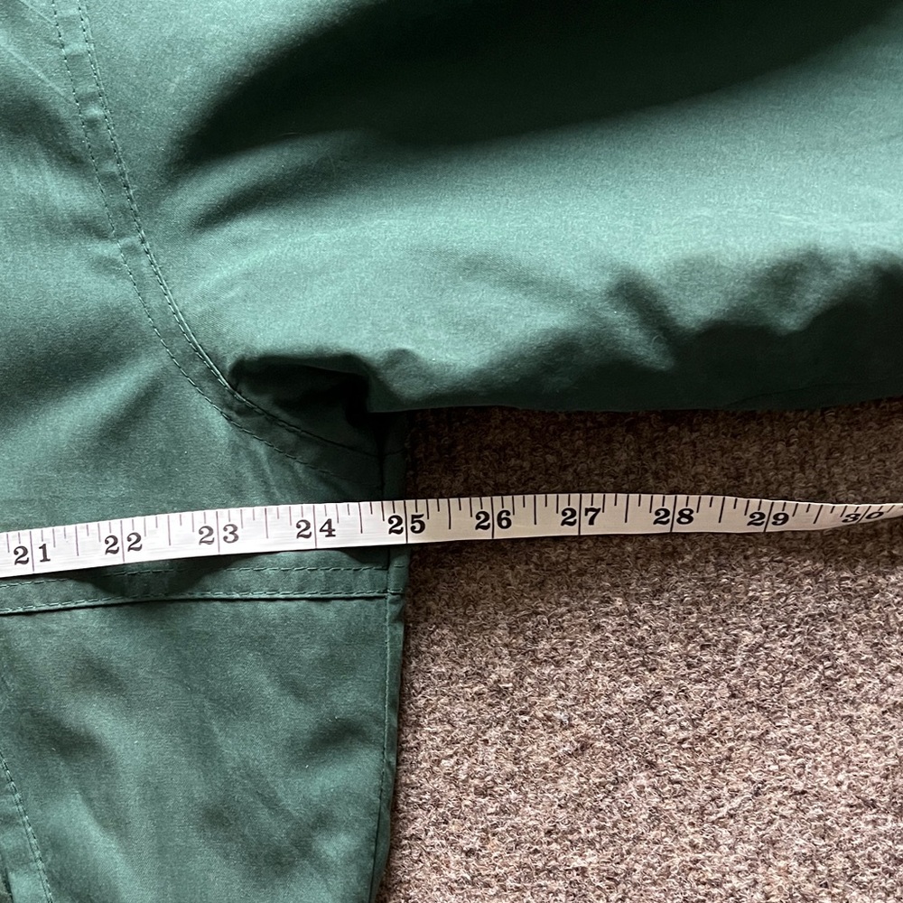 Vintage London Fog Microsuede Green Zip Up Bomber Jacket Colorblock Collar Men M - Picture 14 of 14